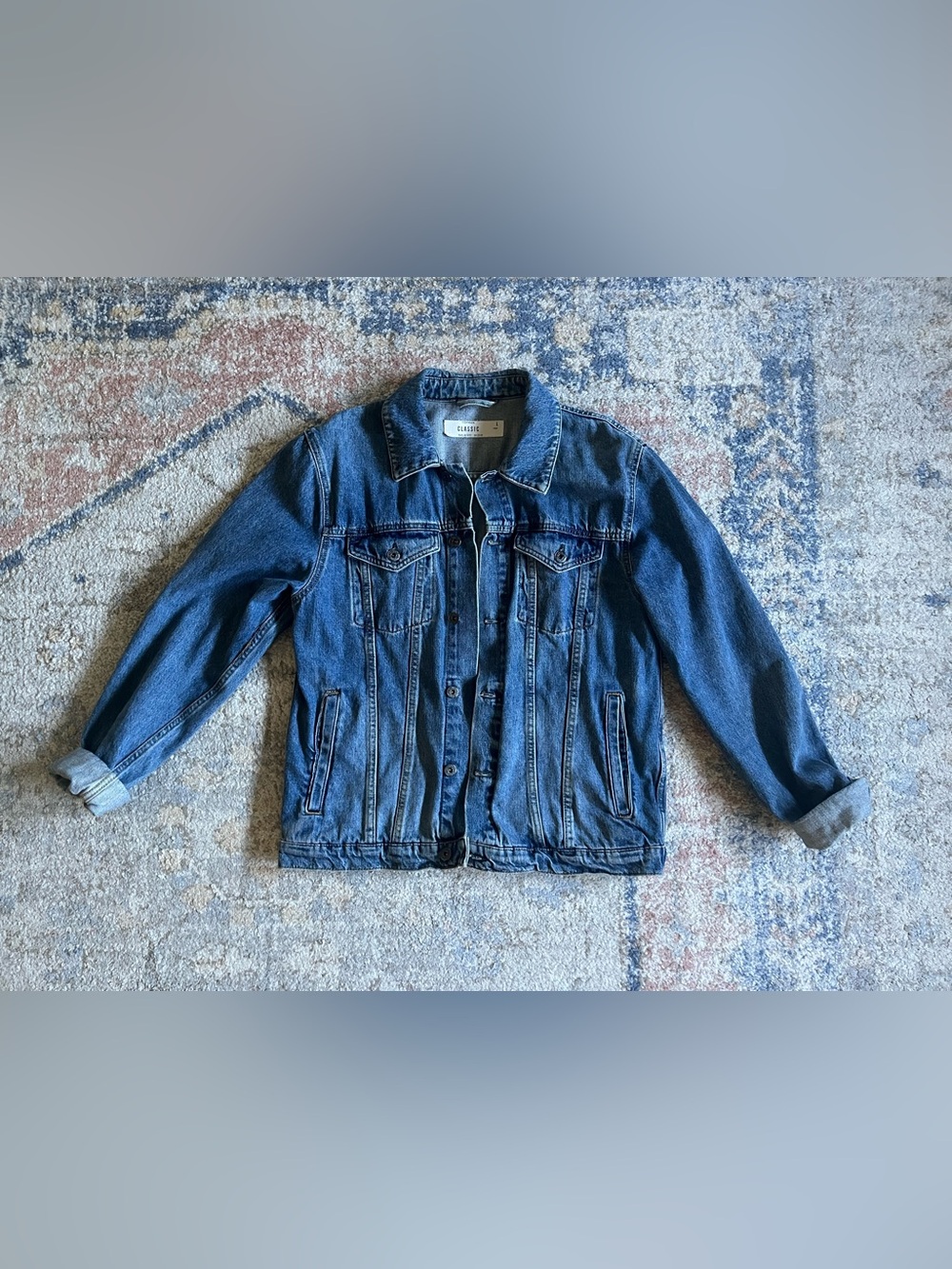 Unisex Vintage Denim Jacket
